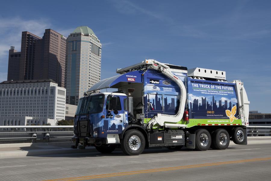  Autocar ACX Xpeditor CNG Heil Refuse Truck 2014 года  (фото 1 из 1)